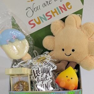 Kids Teens Stuffers For Easter Basket plush squishy party favor box Sunshine